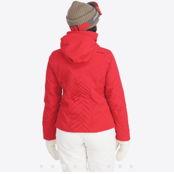 Spyder Women’s Pinnacle Ski Jacket in Pulse/Red, size 6 - Picture 3 of 14